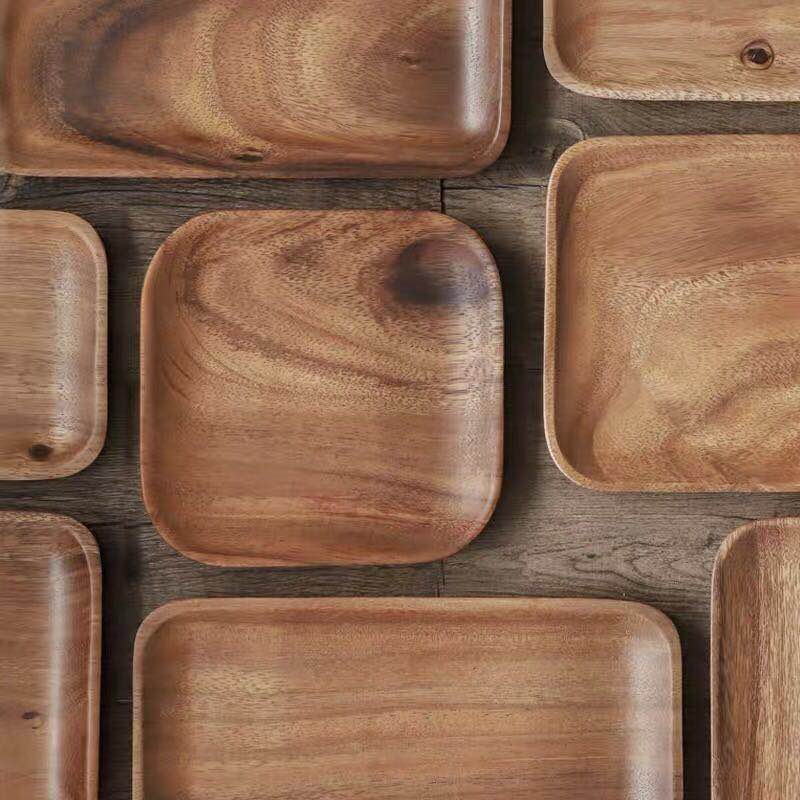Japanese Acacia Solid Wood Tray