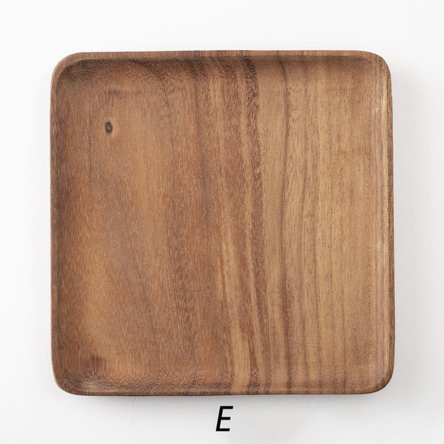 Japanese Acacia Solid Wood Tray