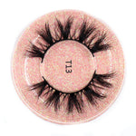 LEHUAMAO Mink Eyelashes 3D Mink Lashes Thick HandMade Full Strip Lashes Cruelty Free Mink Lashes 13 Style False Eyelashes Makeup