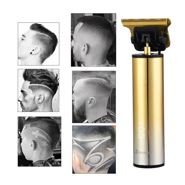 USB rechargeable ceramic Trimmer barber Hair Clipper Machine hair cutting Beard Trimmer Hair Men haircut Styling tool