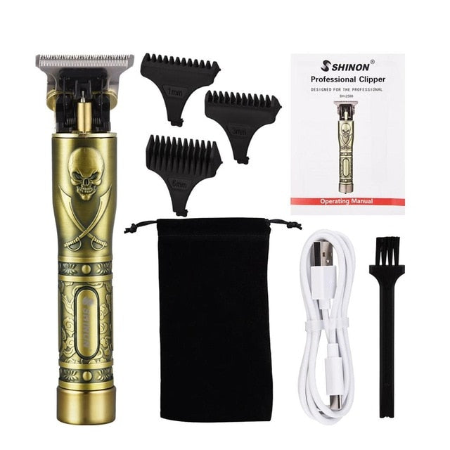 USB rechargeable ceramic Trimmer barber Hair Clipper Machine hair cutting Beard Trimmer Hair Men haircut Styling tool