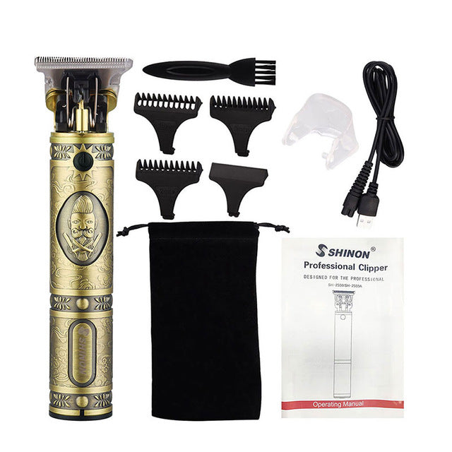 USB rechargeable ceramic Trimmer barber Hair Clipper Machine hair cutting Beard Trimmer Hair Men haircut Styling tool